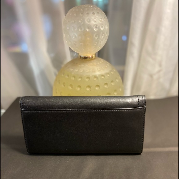 Black leather Coach wallet - Picture 3 of 3